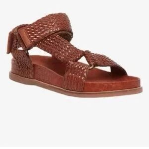 Kelsi Dagger Brooklyn Spark Women's Woven Sandal Brown US 6 EU 37